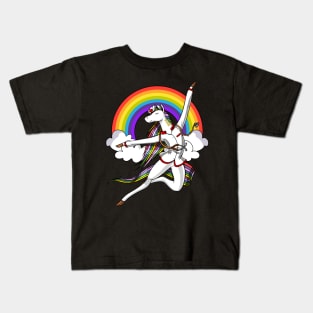 Unicorn Nurse Kids T-Shirt